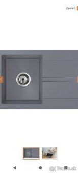 Granitovy drez 65x44x17,5cm