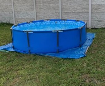 Predám bazén s pieskovou filtráciou