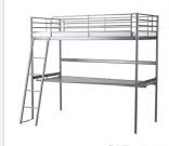 Poschodová posteľ s písacím stolom IKEA
