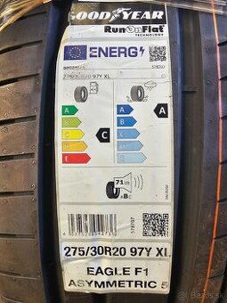 Nová Goodyear 275/30 R20