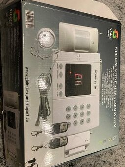 Globál VIP-802 Wireless Auto Dialer Alarm – úplne nový, nero