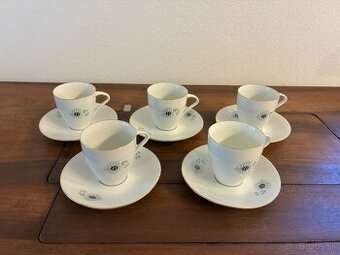 Mocca šálky zo súpravy Elka J.Ježek , porc. Pirken Hammer 50