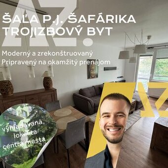 3-izbový moderný plne zariadený byt na prenájom v Šali