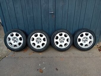 Predám elektróny 5x112 a zimné pneumatiky 205/55/R16 - 4ks