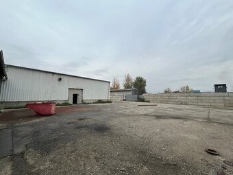 NA PRENÁJOM PRIEMYSELNÝ AREÁL blízko KE, Čaňa