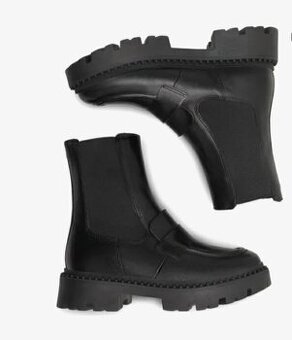 Kožené čižmy badura číslo 40