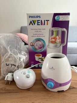 Avent priprava prikrmov, odsavacka a ohrievač fliaš