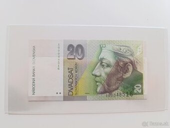 Predám bankovku 20sk 1993