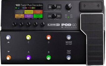 NOVÁ CENA   LINE6 POD GO Wireless, multiefekt