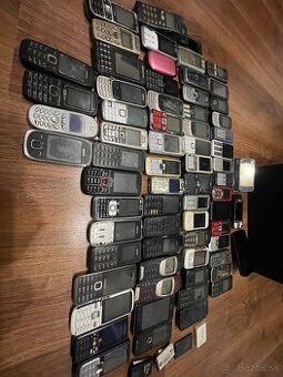 Predám 80 telefonov na diely