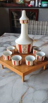 Likérová súprava Holloháza Hungary.