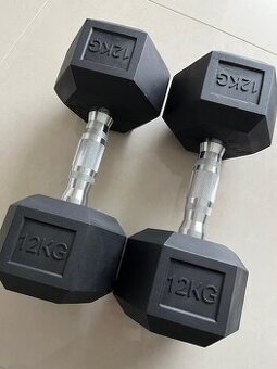 HEX cinky jednorucky 2x12kg