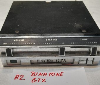 AUTORADIO HITACHI KM9000 a BINATONE GTX-retro-predám