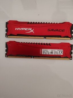 Predám pamäte DDR3 4x8 gb 1600 Mhz