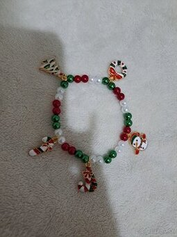 Kotálkový dámsky vianočný náramok