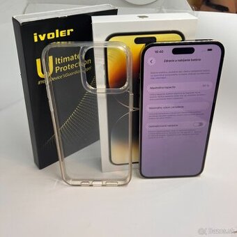 IPHONE 14 PRO MAX GOLD 128GB ZÁRUKA - VEĽMI PEKNÝ STAV