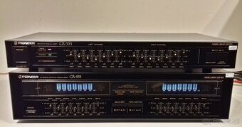 2x 7-pasm.Equalizer PIONEER GR-333, GR-555 vyroba Japan= Eq7