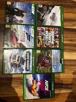 Predám hry na XBOX