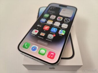 apple iphone 14 PRO 256gb Silver / Batéria 100%