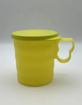 Tupperware hrnček žltý
