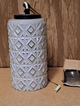 Retro nástěn lampa, 60.-70. léta, styl Brusel, Československ