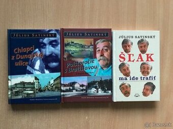 3 x Július Satinský
