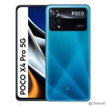Predám úplne nový mobil XIAOMI POCO X4 PRO 5G modrý, 128 GB