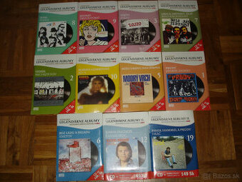 predám nové nehrané CD Legendárne albumy