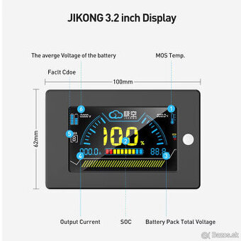 JIKONG BMS 3.2 inch Screen Display Monitor