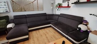 Sedačka v tvare U