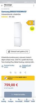 CHLADNIČKA-Samsung BRB30705EWW/EF Vstavaná kombi. chladnička