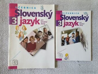 Slovenský jazyk 3 pre stredné školy učebnica + cvičebnica