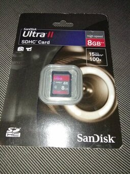 SanDisk SD karta 8GB, nova a nerozbalena, viac kusov