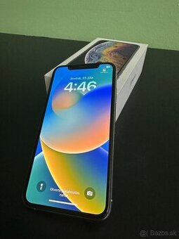 Predám iPhone XS 256 GB – Silver – výborný stav