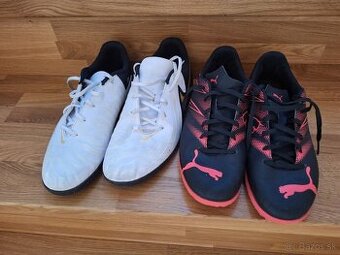 Znackove tenisky PUMA a Nike