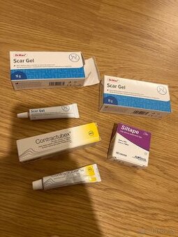 Krém na jazvy scar gel contractubex siltape silikonova paska