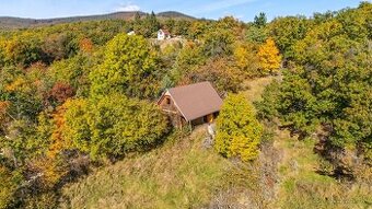 Rekreačný pozemok so zrubom v Modre – viac ako 4 100m2