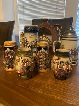 Keramické poháre,korbel,pivový krígel