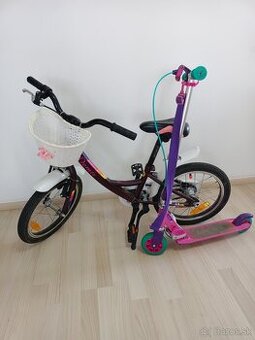 Bicykel a kolobežka