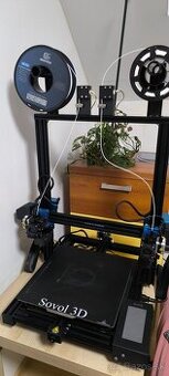 Dvojextrúderová 3d tlačiareň Sovol SV04