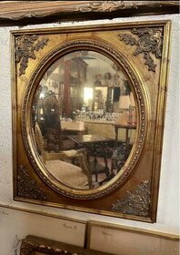 Zrkadlo v zdobenom ráme 55,5x65,5 cm