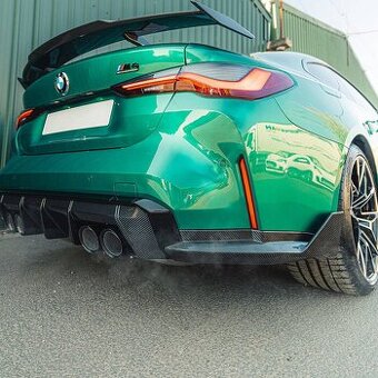 Zadný bočný difúzor BMW M3/M4 G80/G82 FullCarbon