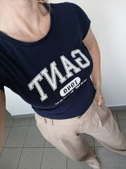 Krásne dámske tričko GANT -veľ. S