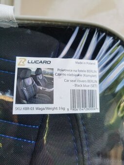KRÁSNE AUTOPOŤAHY LUCARO BERLIN BLUE SET SUPER CENA