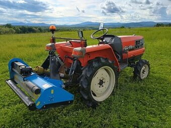 Malotraktor Kubota GL-19 + MULČOVAČ