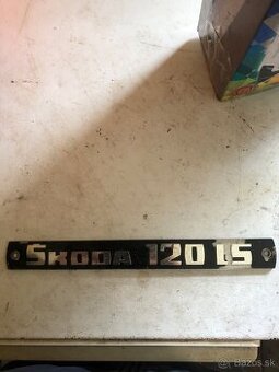 Predám nápis škoda 120GLS