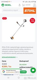 Krovinorez Stihl FS55