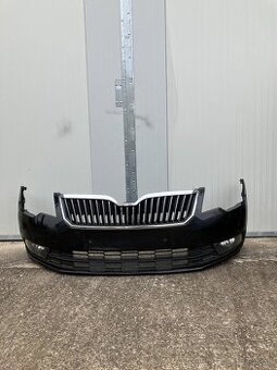 predni naraznik skoda superb ii 13-15 cerny maska