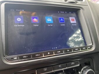 9" Android 2DIN Autorádio GPS WiFi CarPlay VW/ŠKODA/SEAT