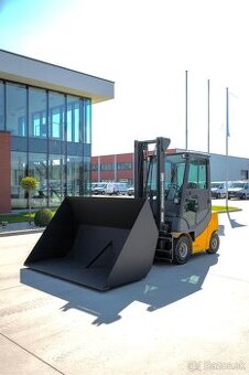 Lyžica / nakladač na vysokozdvižný vozík - hydraulicky